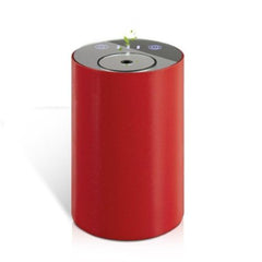 Diffuseur d'huile essentielle nébuliseur rechargeable et portable rouge